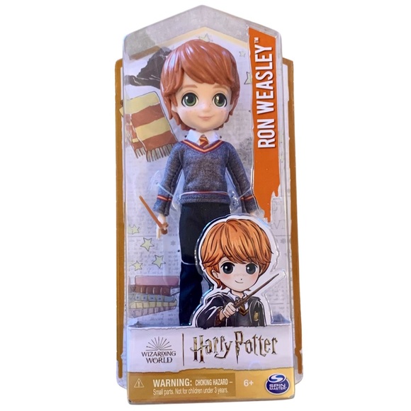 Harry Potter - Spin Master - Wizarding World - Ron Weasley Figurine NEW - Picture 1 of 5